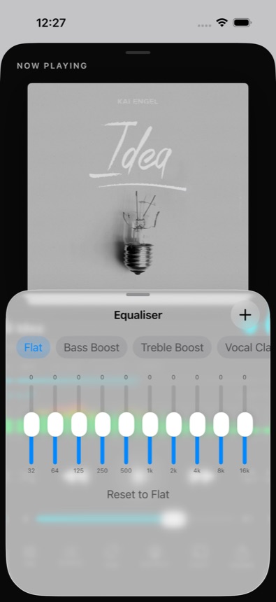 Ten band parametric equaliser
